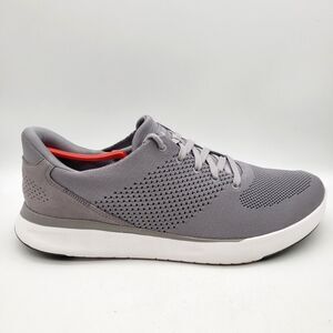 KIZIK Lima Men’s Size 13 Grey White Hands Free Slip On Sneakers Shoes Comfort
